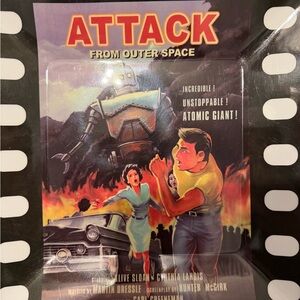 Mulberry Home Collection Attack From Outer Space Serving Tray Dishwasher Safe